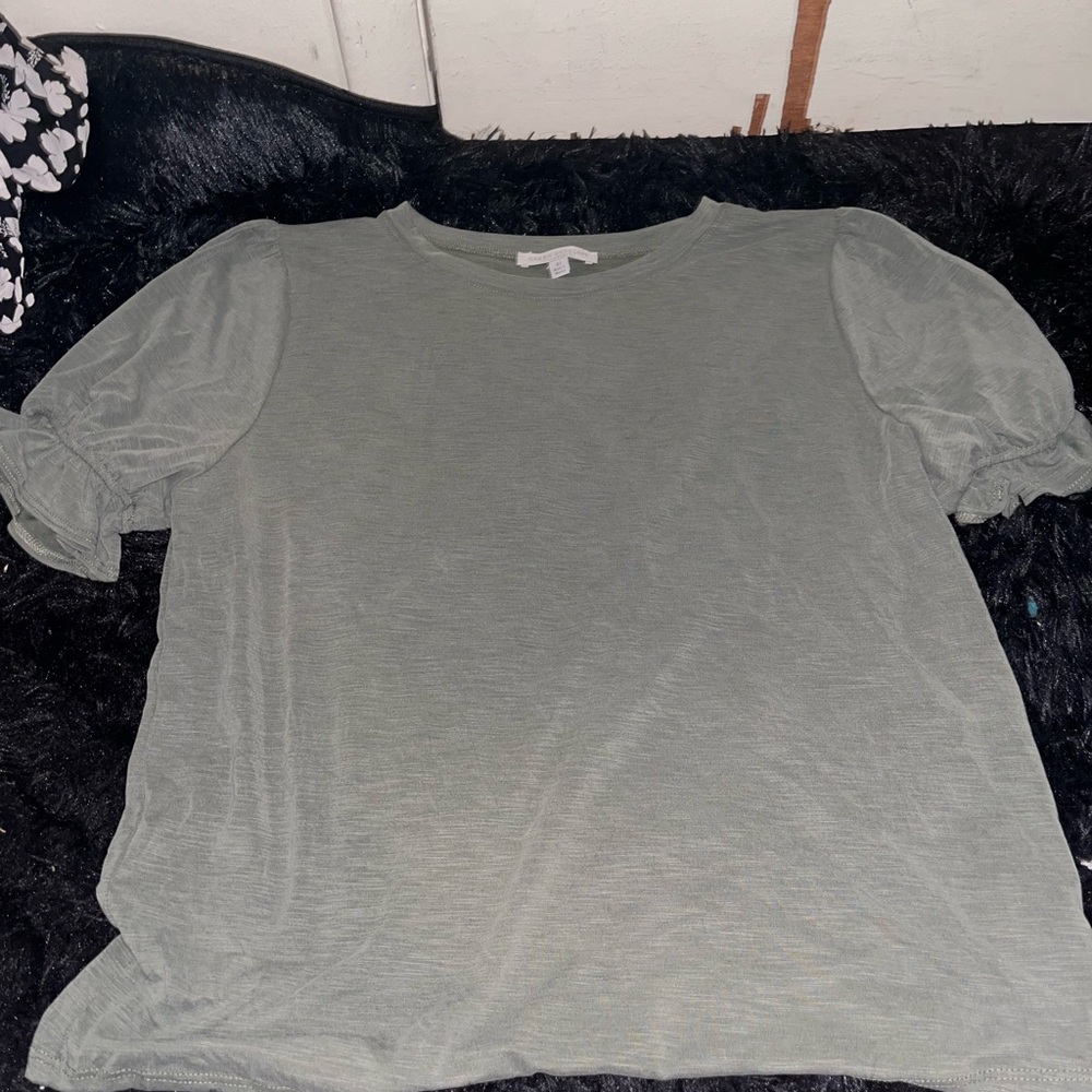 Green Envelope Sage Short Sleeve Tee